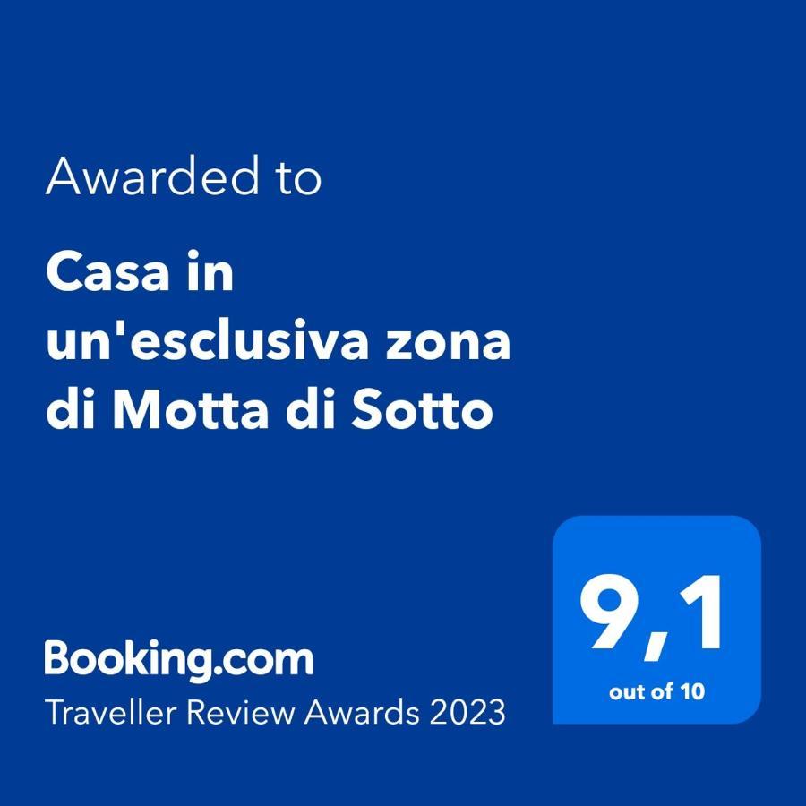 Casa In Un'Esclusiva Zona Di Motta Di Sotto Leilighet Eksteriør bilde